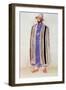 Tartar or Uzbek Man-John White-Framed Premium Giclee Print