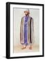 Tartar or Uzbek Man-John White-Framed Premium Giclee Print