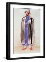 Tartar or Uzbek Man-John White-Framed Giclee Print