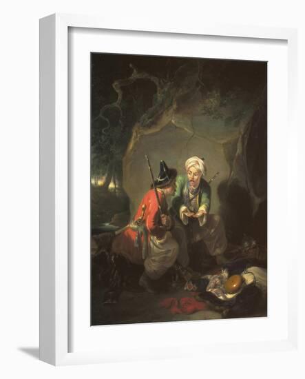 Tartar Robbers Dividing Spoil-Sir William Allan-Framed Giclee Print