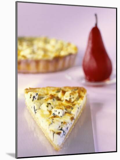 Tarte Auvergne with Roquefort-Ulrike Koeb-Mounted Photographic Print