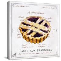 Tarte aux Framboises-Ginny Joyner-Stretched Canvas