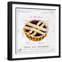 Tarte aux Framboises-Ginny Joyner-Framed Art Print