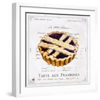 Tarte aux Framboises-Ginny Joyner-Framed Art Print