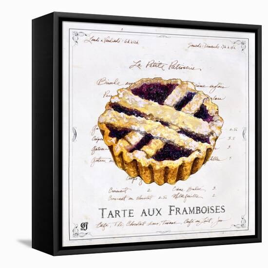 Tarte aux Framboises-Ginny Joyner-Framed Stretched Canvas