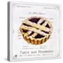 Tarte aux Framboises-Ginny Joyner-Stretched Canvas