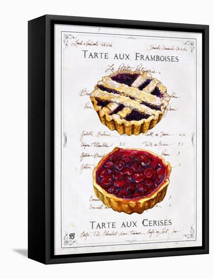 Tartes aux Cerises et Framboises-Ginny Joyner-Framed Stretched Canvas