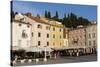 Tartini Square, Piran, Slovenia, Europe-Sergio Pitamitz-Stretched Canvas