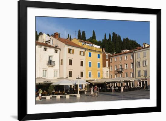 Tartini Square, Piran, Slovenia, Europe-Sergio Pitamitz-Framed Photographic Print