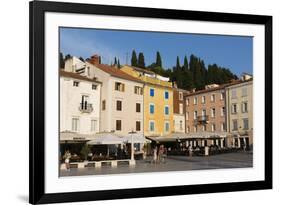 Tartini Square, Piran, Slovenia, Europe-Sergio Pitamitz-Framed Photographic Print