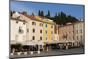 Tartini Square, Piran, Slovenia, Europe-Sergio Pitamitz-Mounted Photographic Print