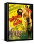 TARZAN AND HIS MATE, from left: Maureen O'Sullivan, Johnny Weissmuller, 1934.-null-Framed Stretched Canvas