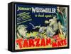 Tarzan and His Mate, Maureen O'Sullivan, Johnny Weissmuller, 1934-null-Framed Stretched Canvas