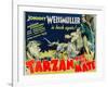 Tarzan and His Mate, Maureen O'Sullivan, Johnny Weissmuller, 1934-null-Framed Art Print