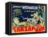 Tarzan and His Mate, Maureen O'Sullivan, Johnny Weissmuller, 1934-null-Framed Stretched Canvas