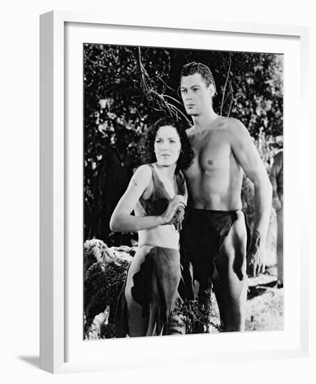 Tarzan and His Mate-null-Framed Photo