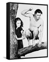 Tarzan and His Mate-null-Framed Stretched Canvas