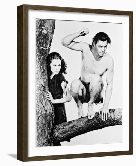 Tarzan and His Mate-null-Framed Photo