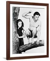 Tarzan and His Mate-null-Framed Photo