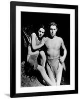 Tarzan and His Mate-null-Framed Photo