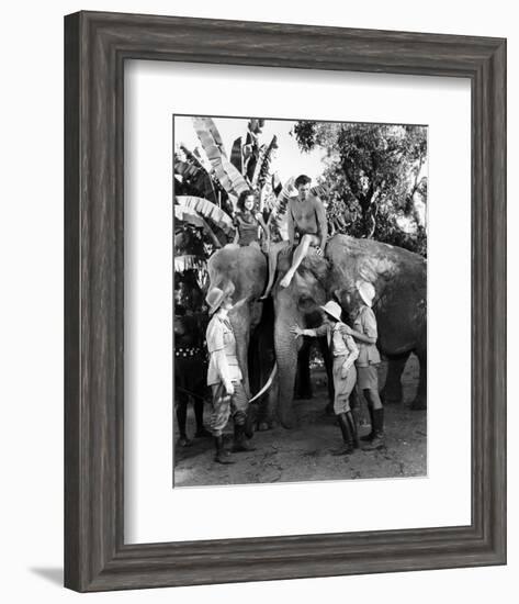 Tarzan and His Mate-null-Framed Photo