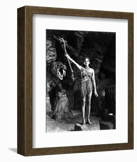 Tarzan and the Leopard Woman-null-Framed Photo