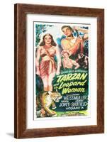 Tarzan and the Leopard Woman-null-Framed Art Print