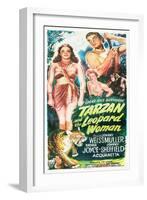Tarzan and the Leopard Woman-null-Framed Art Print