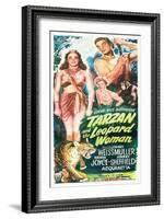 Tarzan and the Leopard Woman-null-Framed Art Print