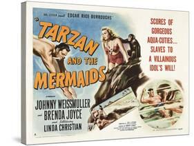 Tarzan and the Mermaids-null-Stretched Canvas