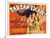 Tarzan Escapes, 1936-null-Framed Art Print