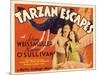 Tarzan Escapes, 1936-null-Mounted Art Print