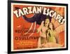 Tarzan Escapes, 1936-null-Framed Art Print