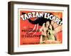 Tarzan Escapes, from Left: Johnny Weissmuller, Maureen O'Sullivan, 1936-null-Framed Art Print