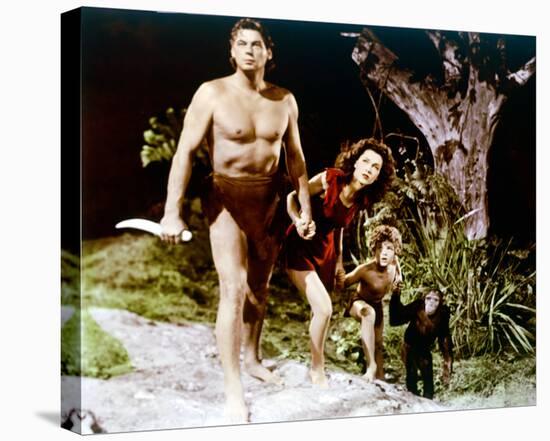 Tarzan Finds a Son!-null-Stretched Canvas
