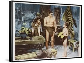 Tarzan's New York Adventure, 1942-null-Framed Stretched Canvas