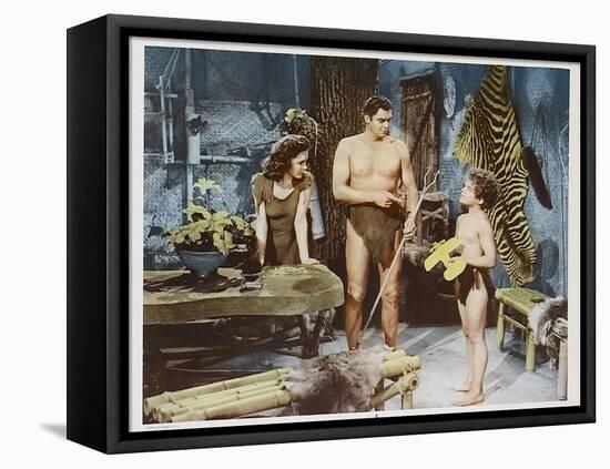 Tarzan's New York Adventure, 1942-null-Framed Stretched Canvas