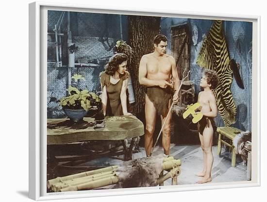 Tarzan's New York Adventure, 1942-null-Framed Art Print