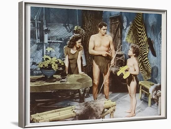 Tarzan's New York Adventure, 1942-null-Framed Art Print