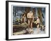 Tarzan's New York Adventure, 1942-null-Framed Art Print