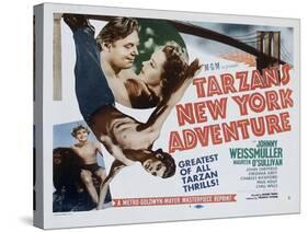 Tarzan's New York Adventure, 1942-null-Stretched Canvas