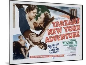 Tarzan's New York Adventure, 1942-null-Mounted Art Print