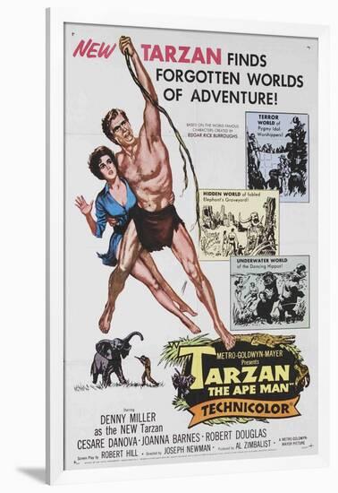 Tarzan The Ape Man, 1932-null-Framed Art Print