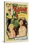 Tarzan the Invincible, 1933, "Tarzan the Fearless" Directed by Robert F. Hill-null-Stretched Canvas