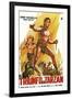 Tarzan Triumphs, Spanish Movie Poster, 1943-null-Framed Art Print