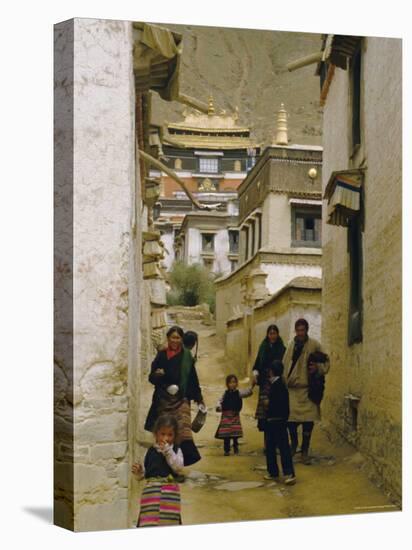 Tashilhunpo Monastery, Xigaze Town, Tibet, China-Occidor Ltd-Stretched Canvas