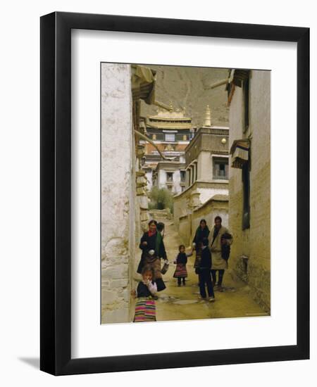 Tashilhunpo Monastery, Xigaze Town, Tibet, China-Occidor Ltd-Framed Photographic Print