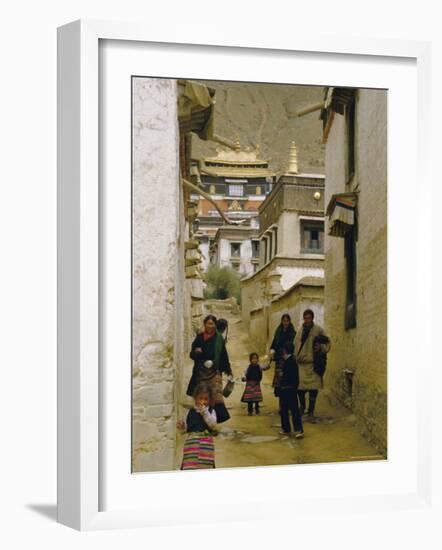 Tashilhunpo Monastery, Xigaze Town, Tibet, China-Occidor Ltd-Framed Photographic Print