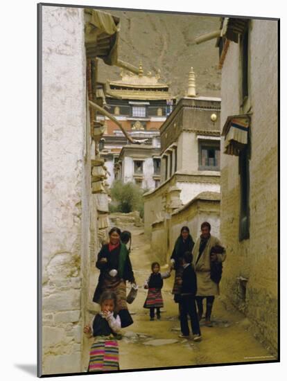 Tashilhunpo Monastery, Xigaze Town, Tibet, China-Occidor Ltd-Mounted Photographic Print