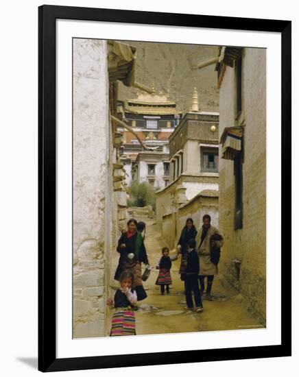 Tashilhunpo Monastery, Xigaze Town, Tibet, China-Occidor Ltd-Framed Photographic Print